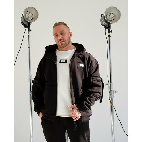 фото Толстовка 79 line, размер 2xl/3xl, черный