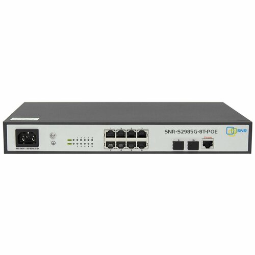 Коммутатор SNR управляемый POE уровня 2 SNR-S2985G-8T-POE 2929500₽