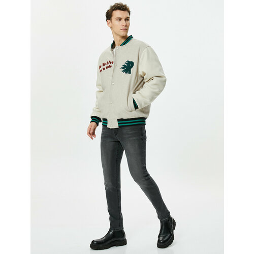 фото Джинсы koton, размер 33/30, черный