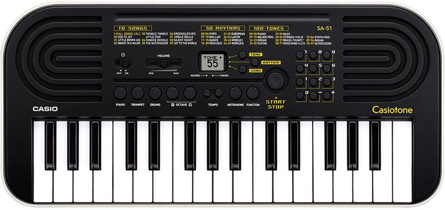 Синтезатор Casio SA-51 32клав. черный