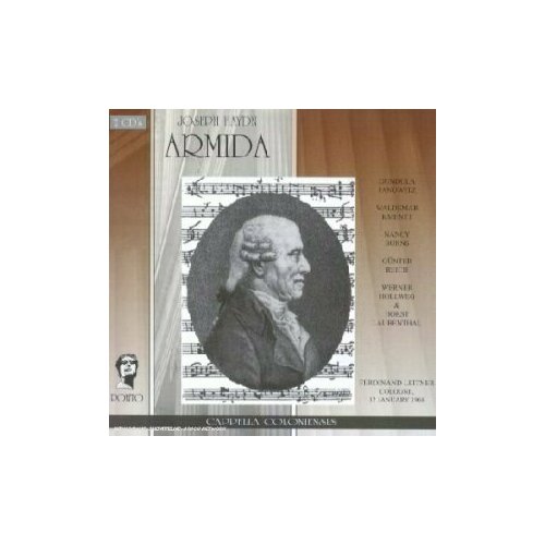 AUDIO CD HAYDN, JOSEPH - Armida (1968) Janowitz / Kmentit / Burns / Reich / Leitner