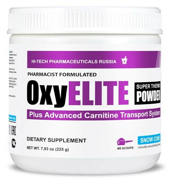 Hi-Tech Pharma Russia OxyElite Super Thermo Powder (225гр) Рокет Поп