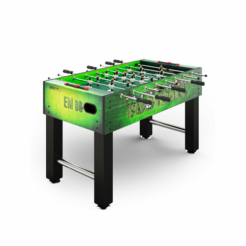 фото Игровой стол unix line футбол - кикер (140х74 cм) green