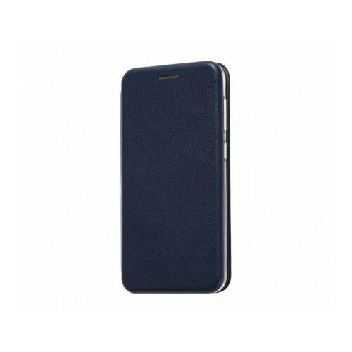 Чехол-книжка для Samsung Galaxy A71 A715 Dark Blue (боковая)