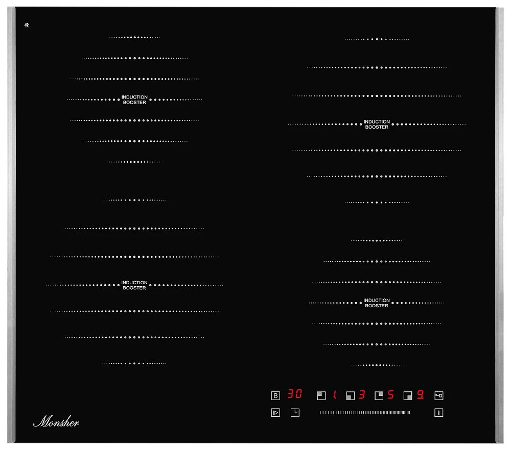 MONSHER MHI 6181 Встраиваемая индукционная варочная панель MONSHER MHI 6181