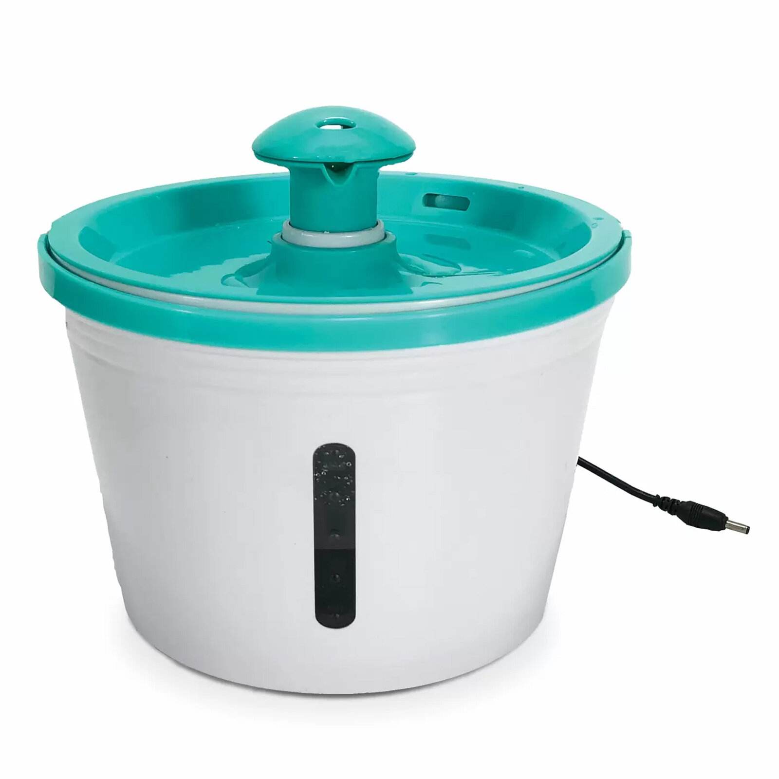 SkyRus Питьевой фонтанчик для животных "Pet Fountain", USB, бело-зелёный SKYRUS интерактив - фото №2