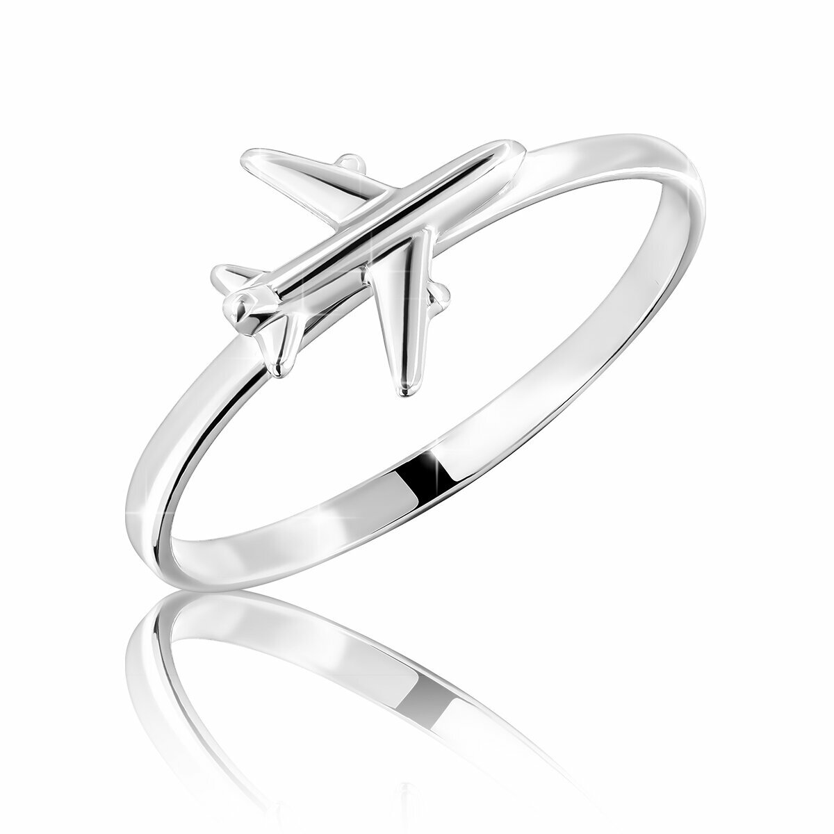 Кольцо тонкое VALTERA, серебро, 925 проба