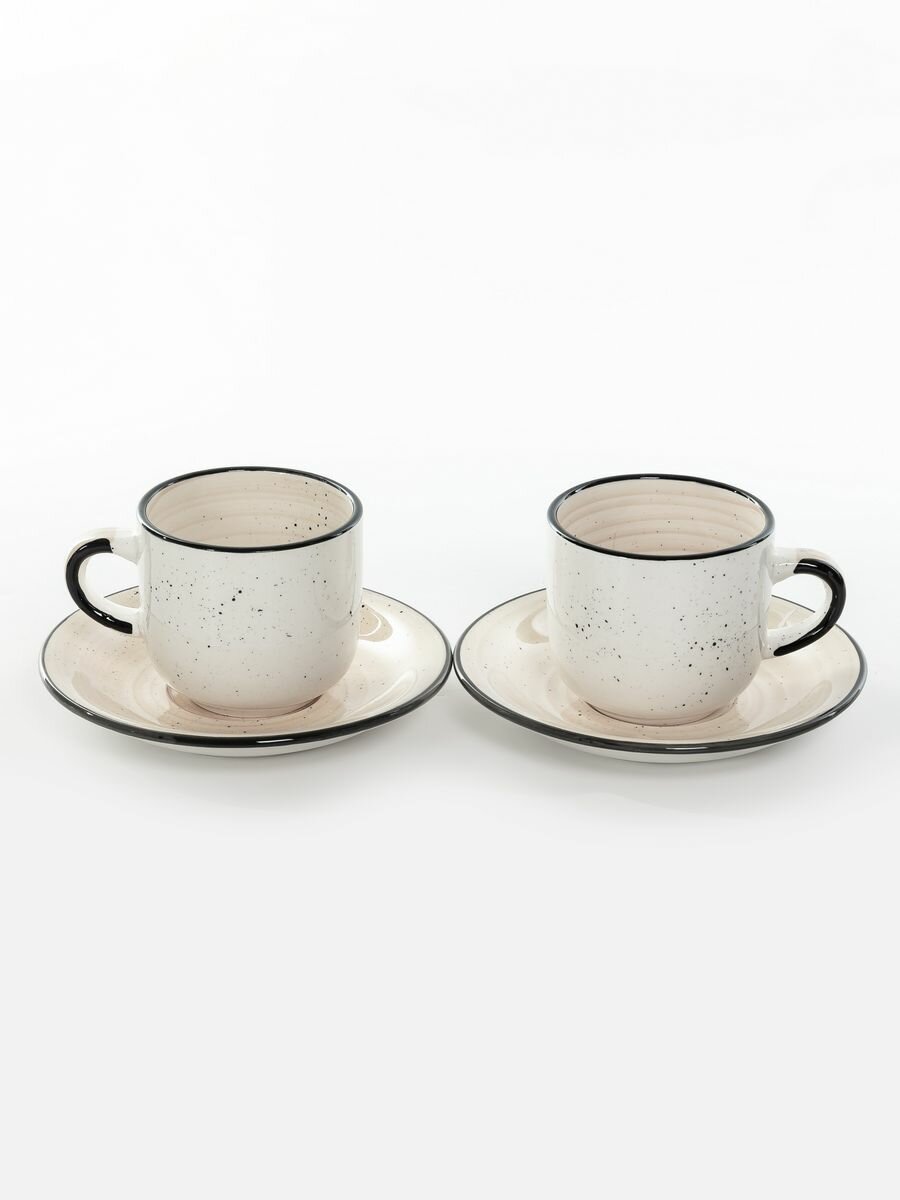 Чайный набор 2 персоны чашки и блюдца 191-27048-2