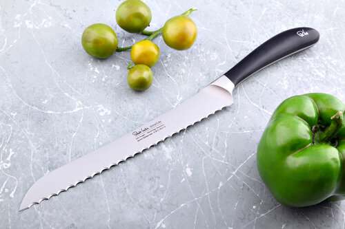 Набор ножей Robert Welch Signature knife, лезвие: 22 см, черный - фото №18