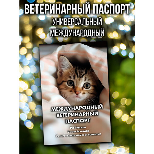 Ветеринарный паспорт для кошек и котят международный
