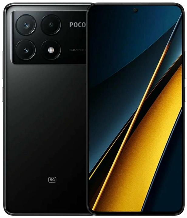 Смартфон Xiaomi POCO X6 Pro 8/256 ГБ Global, Dual nano SIM, черный
