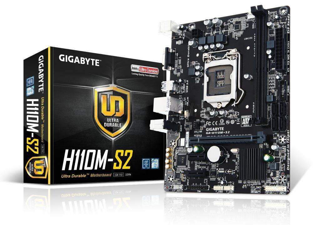 Материнская плата GIGABYTE GA-H110M-S2 (rev. 1.0)