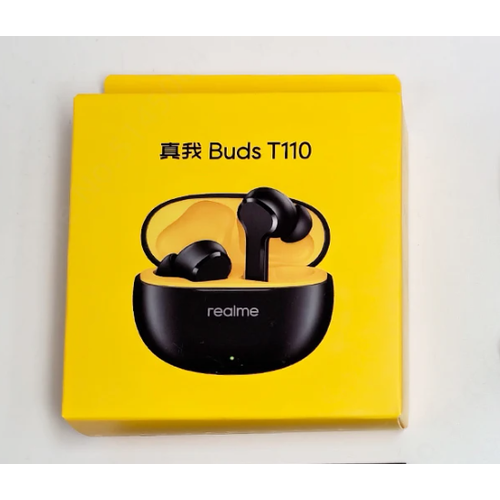 Беспроводные наушники TWS Realme Buds T110 BT547ч черные 3080₽