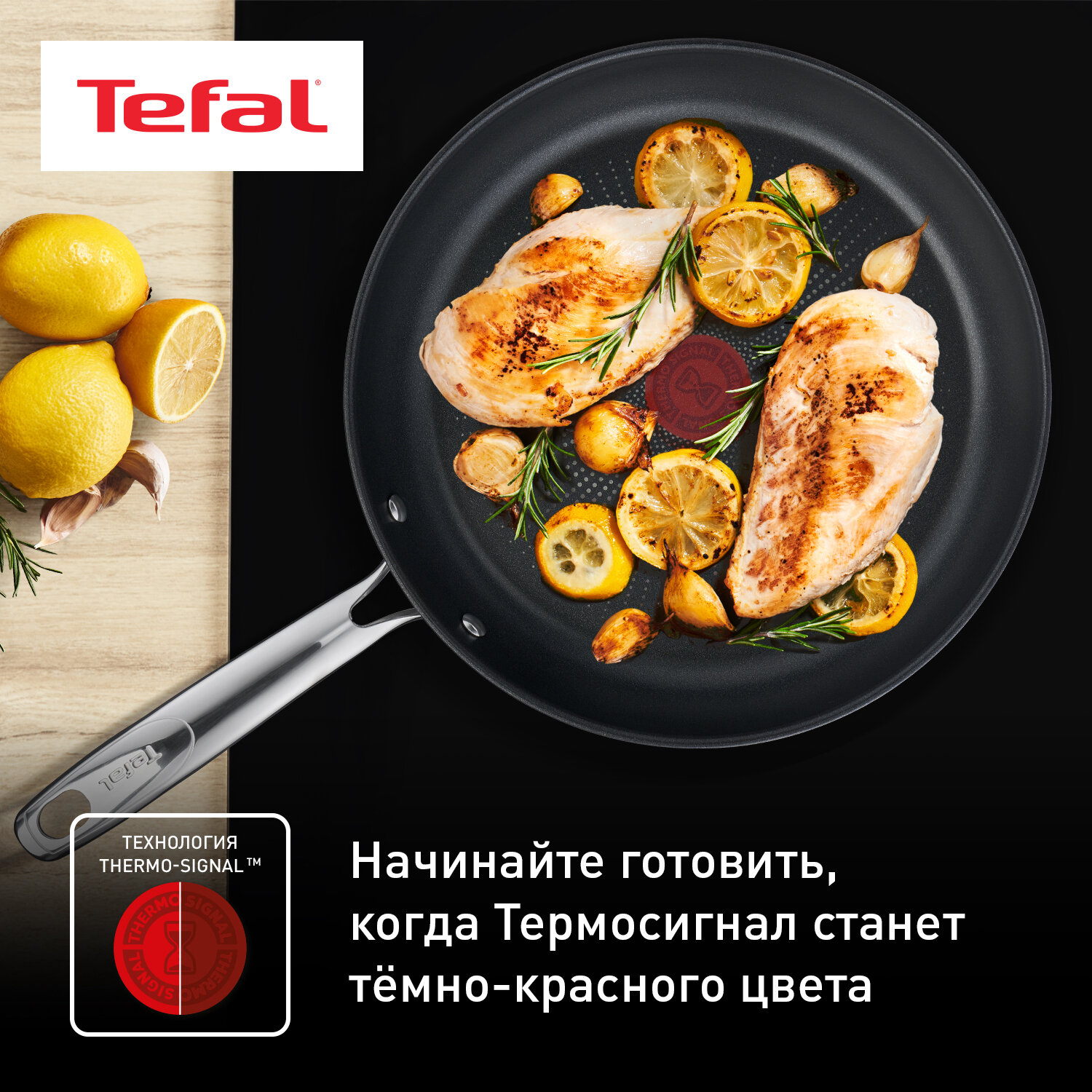 Набор посуды (нержавейка) Tefal - фото №5