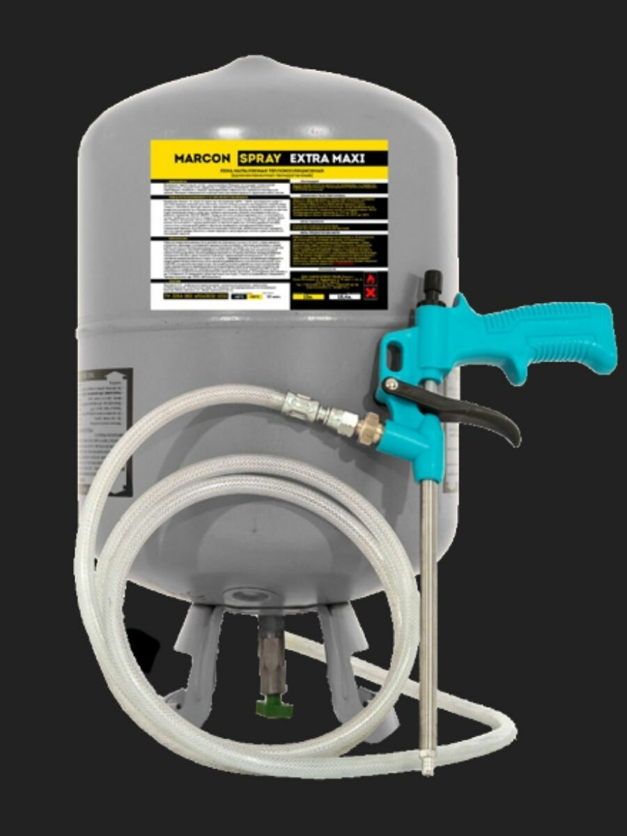 фото Напыляемый полиуретановый утеплитель SPRAY EXTRA MAXI бочка 25 м2