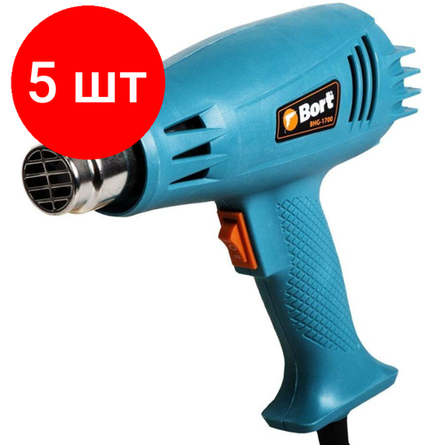 Комплект 5 штук Фен технический BORT BHG-1700 2000 Вт 91275691 13552₽