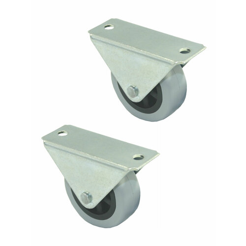 Ролик выкатной Н-44 обрезиненный цинк комплект из 2-х 381₽