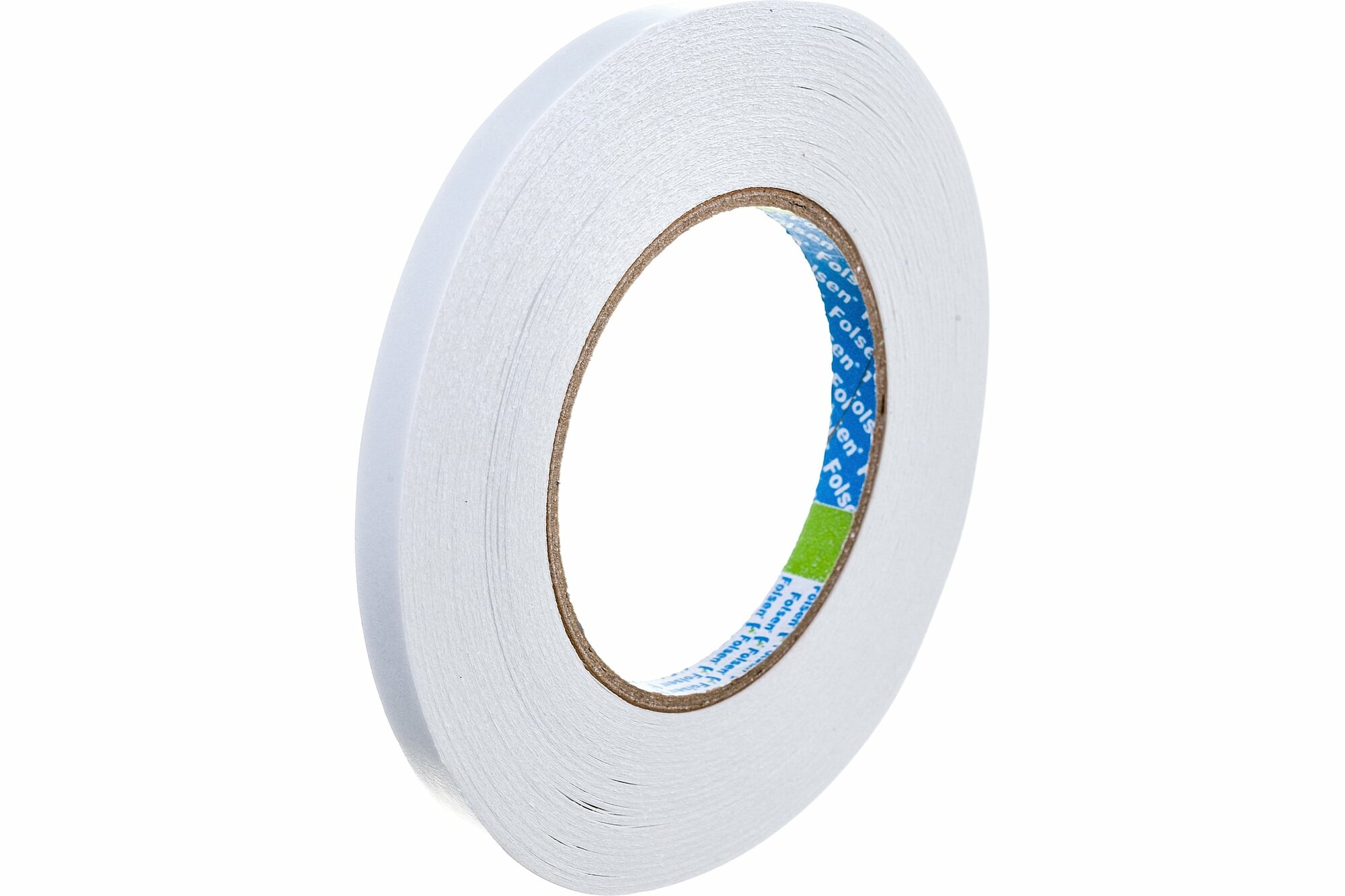 фото Folsen Бумажная двусторонняя лента 9 мм x 50м, тишью 80С 033385009