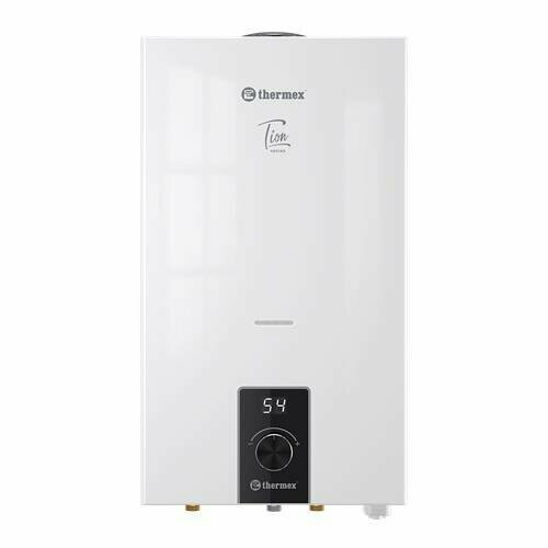 Водонагреватель газовый проточный Thermex TION - 20 кВт цвет белый 1280000₽