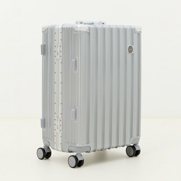 Чемодан MIRONPAN, серебряный — фото 1