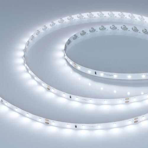 Светодиодная лента Arlight UL-A60-8mm 24V White6000 (4.8 W/m, IP20, 5m) (Arlight, 7 лет), Артикул 042280