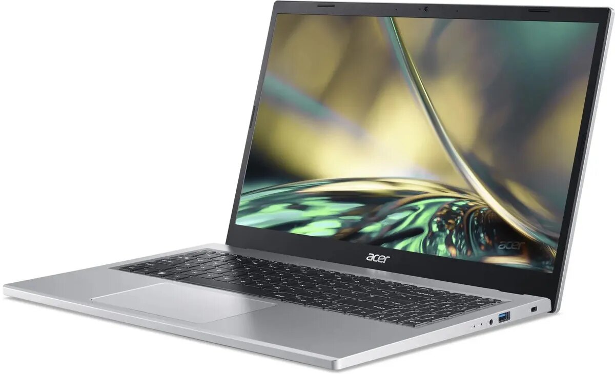 15.6" Ноутбук Acer Aspire 3 A315-24P-R25G, серебристый (английская/русская раскладка) — фото 1
