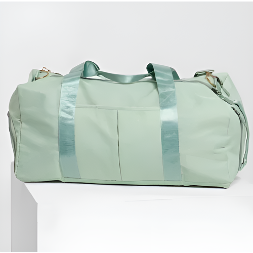 Сумка дорожная ForAll 30 л 24х25х49 см ручная кладь голубой 950₽