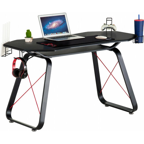 Стол игровой Оклик 531G столешница МДФ карбон каркас черный 126х60см 11747₽