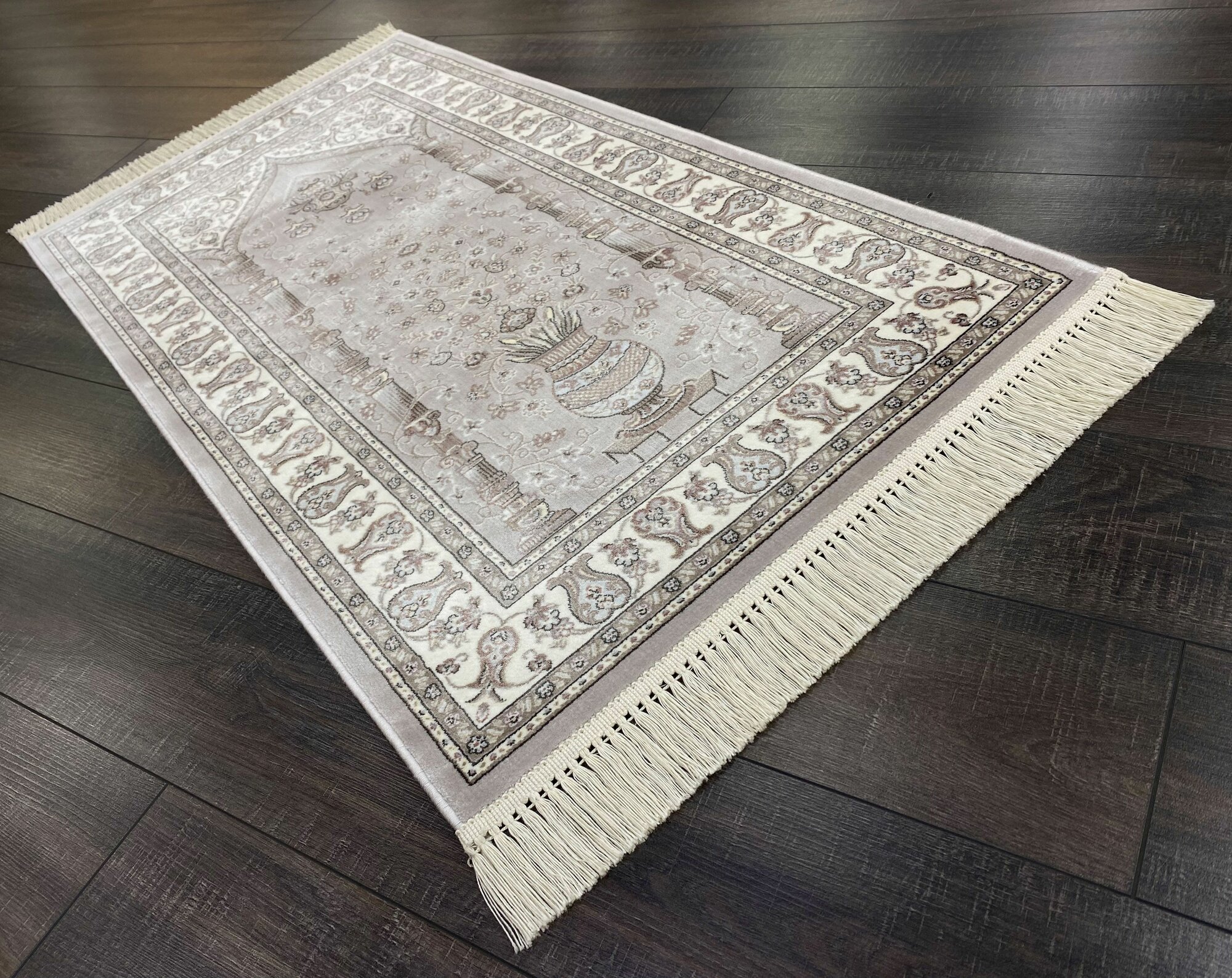 Ковер Roger Vanden Bergh Unique, Бельгия, бамбуковый шелк, 0,6x1,1 м — фото 1