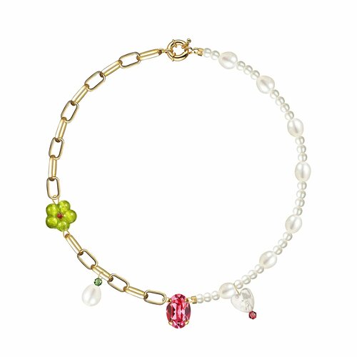 Колье Phenomenal Studio, кристаллы Swarovski, длина 39 см