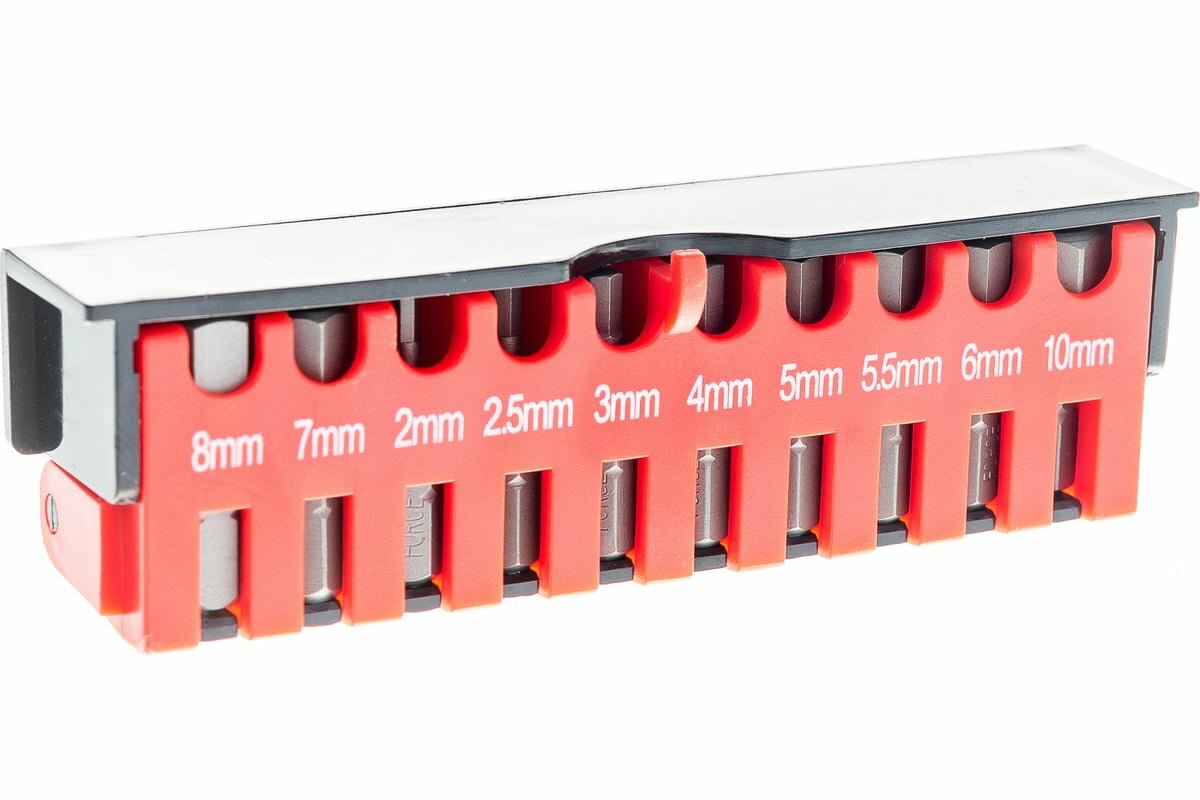 FORCE Набор бит 6 гранн 43740 мм. 10 предметов 21011