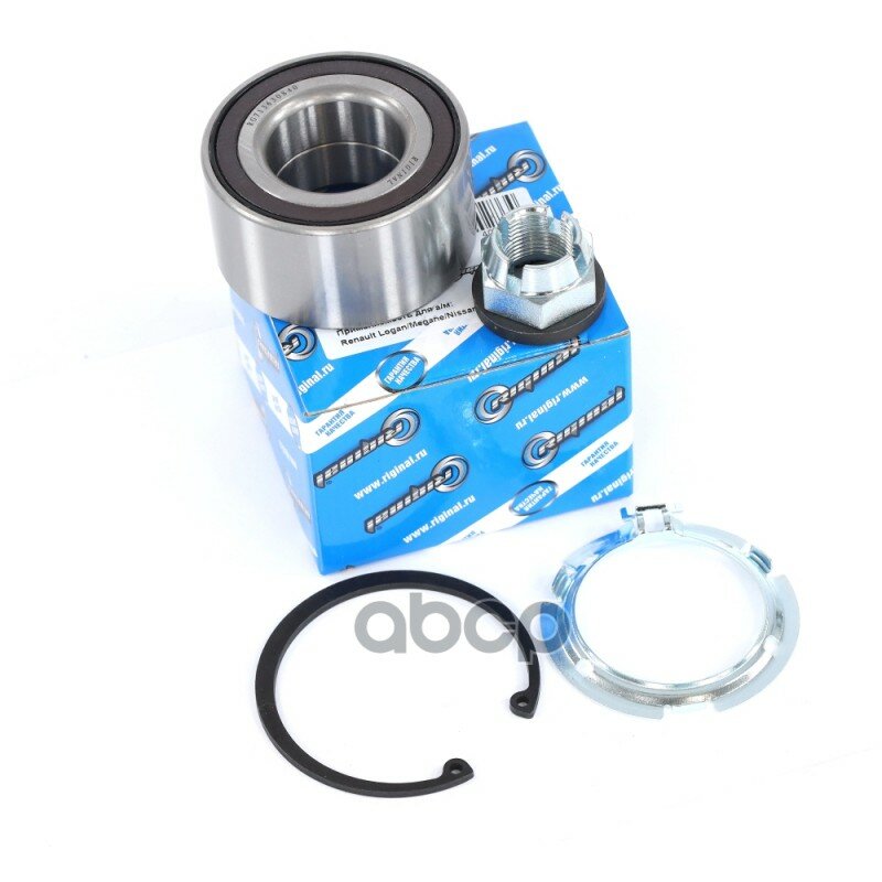 Подшипник Передней Ступицы Комплект Renault Logan/Megan/Nissan Micra/Lada Xray/Largus С Абс Riginal Rg713630840 Riginal арт. .