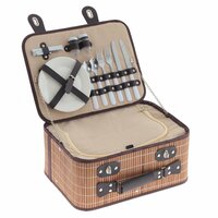 Корзина для пикника на 2 персоны с холодильным отделением, 40х32х17, 5 см KSM-800327