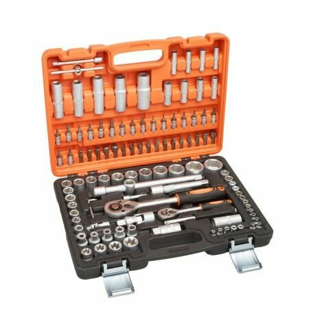 Набор инструментов MXT-108-SET (108 предметов, 1/2" и 1/4", CrV)
