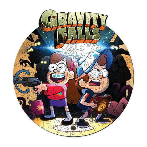 Подарочный набор/Гравити Фолз/пазлы для взрослых и детей/игра/головоломка