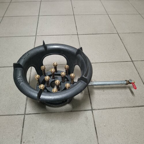 Газовая горелка 24 кВт для казана и wok 35 12 сопел 6990₽