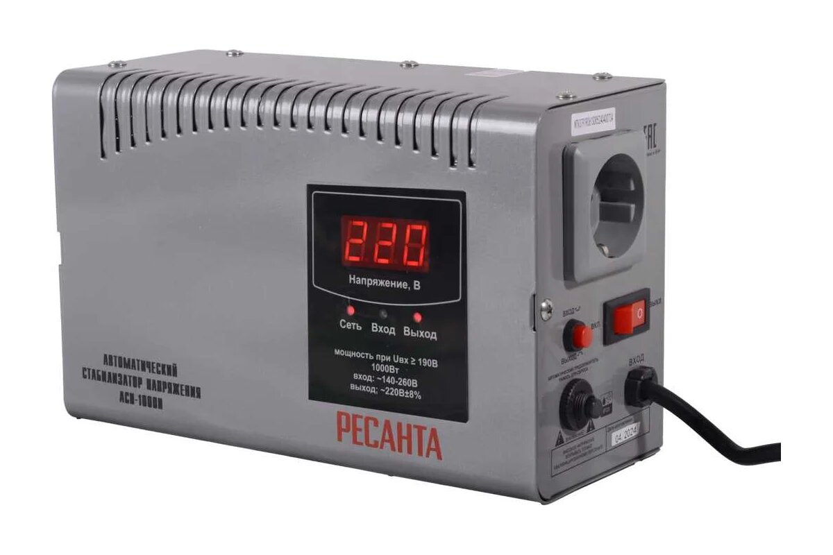 Стабилизатор АСН-1000 Н Ресанта