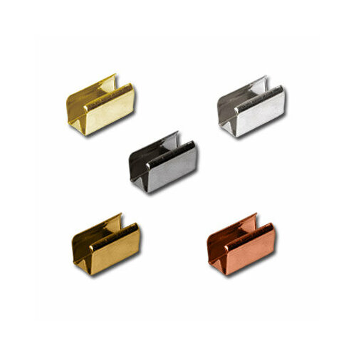 Zlatka Зажим-соединитель DC-093/50 8х4 х 5 мм 50 шт №03 под Черный никель