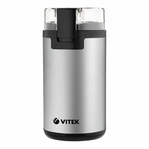 Кофемолка VITEK 8370-VT-01, ротационный нож, мощность 300 Вт, вместимость 80 г