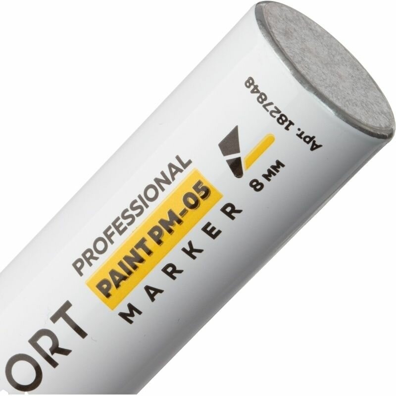 Маркер Topfort "Paint", лаковый, 8 мм, белый (ZP2502) — фото 1