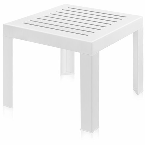 Садовый elfplast Aquaстолик для шезлонга пластиковый белый 599 1790₽