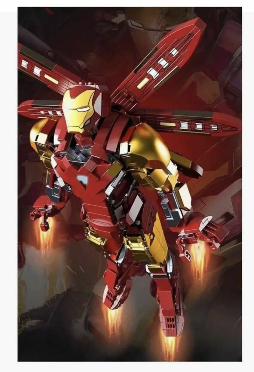 Конструктор Iron Man "Железный человек" 1385 деталей