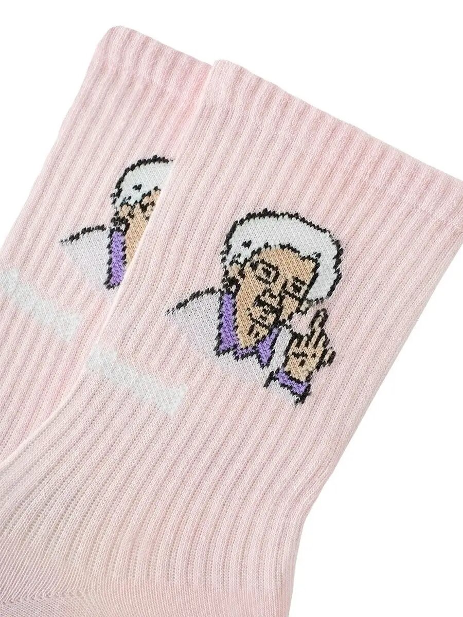 Носки Yes!Socks, размер 35/40, светло-розовый — фото 1