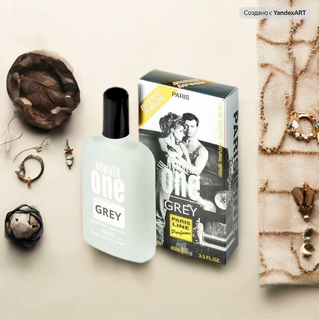 Paris Line Parfums "Number One "Grey" туалетная вода мужская 100мл