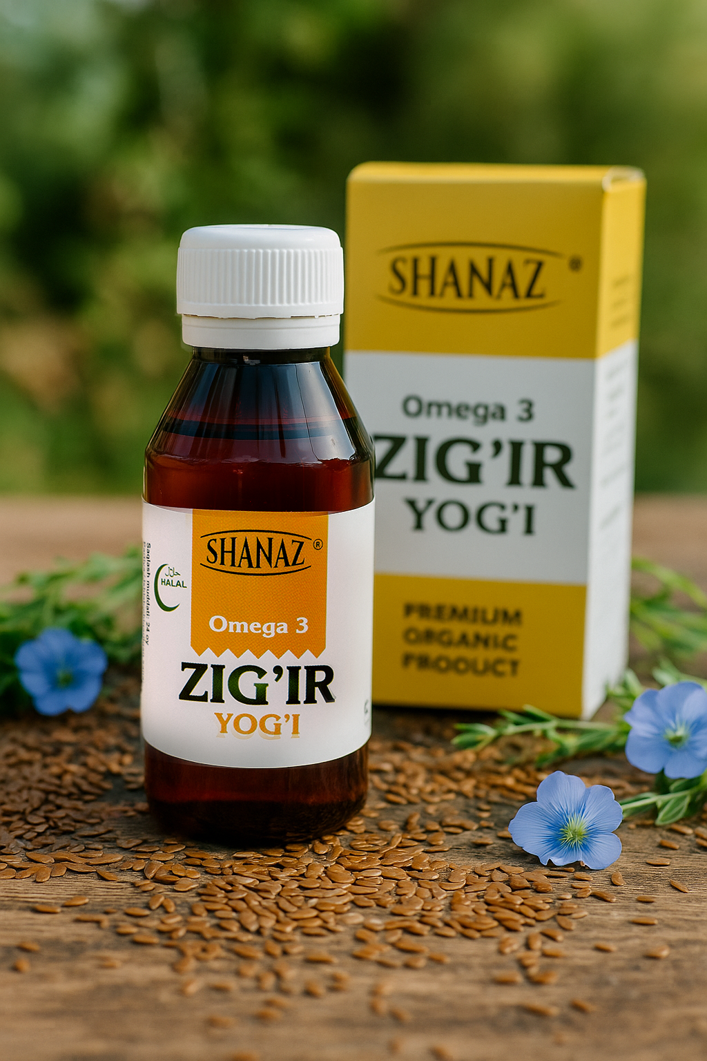 Масло льняное, 100 мл — 100% натуральный продукт для здоровья и долголетия!