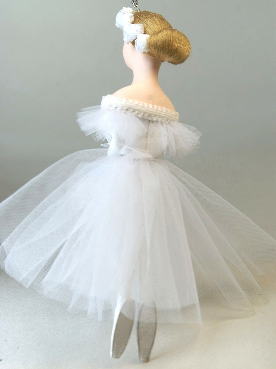 Кукла-подвеска Жизель. Балерина — фото 1