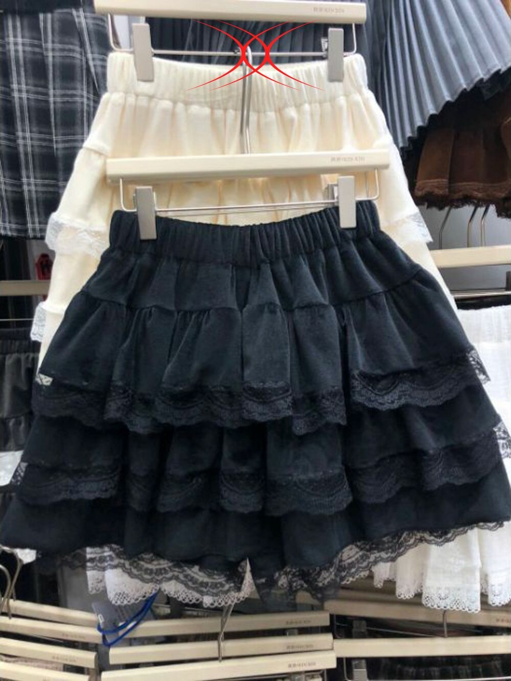 Юбка  Осень-зима 2025 размер A черный