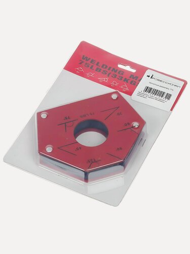 Изображение товара Магнитный угольник для сварки Профессионал Т-75, 6 углов, грузоподъемность 35 кг, артикул 00723