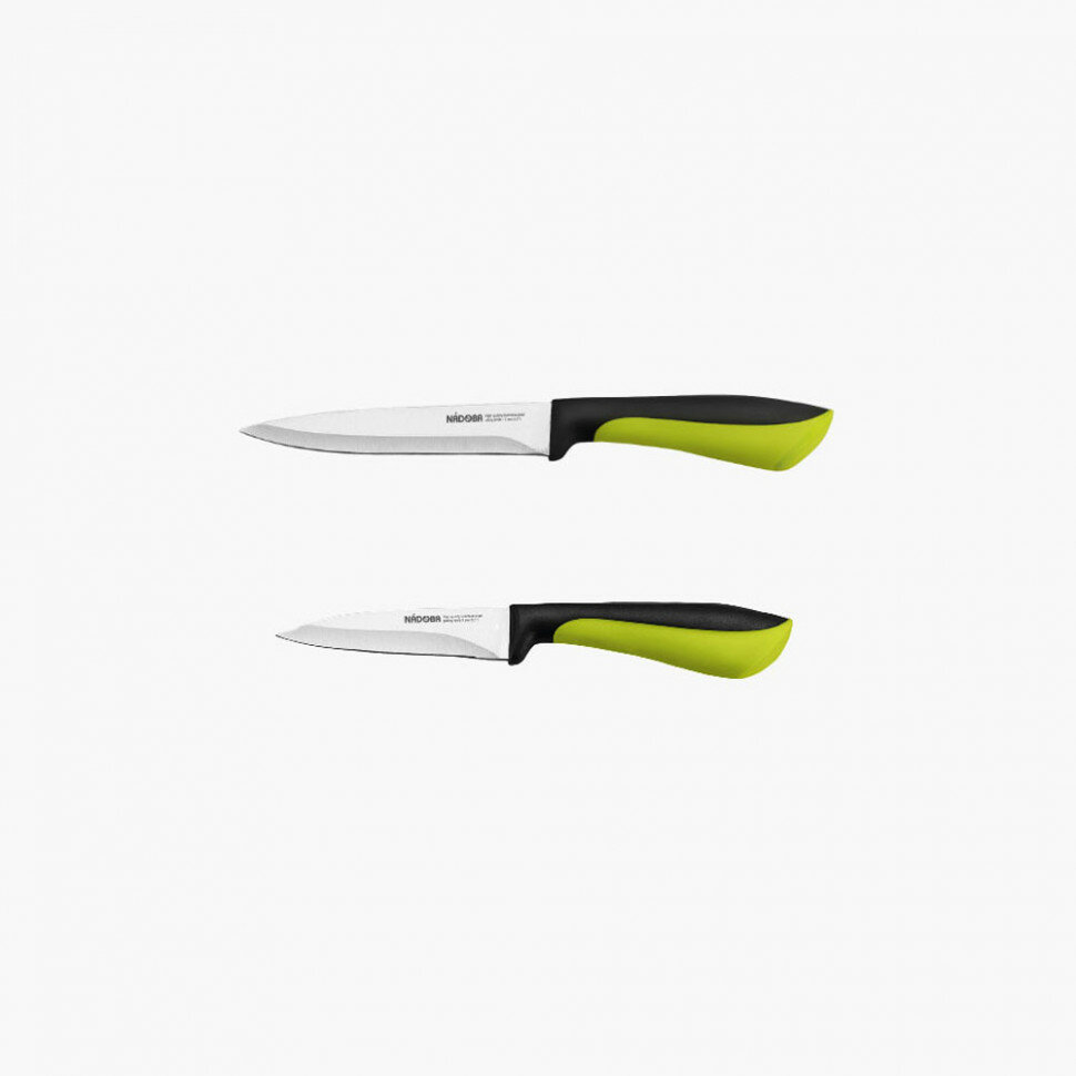 Набор классик из 2 кухонных ножей в блистере, NADOBA, серия JANA