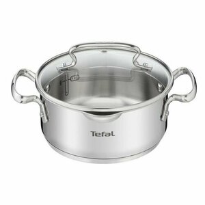 Кастрюля Tefal Duetto+ G7194355, 2л, с крышкой, серебристый [2100113153]